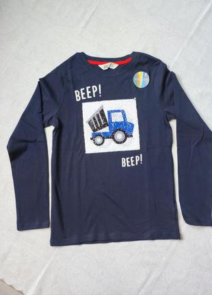 Реглан лонгслів h&m