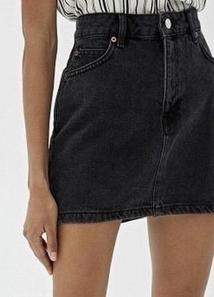 Спідниця джинсова ґрафіт topshop р. 10
