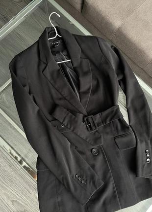 Базовый пиджак как zara с поясом