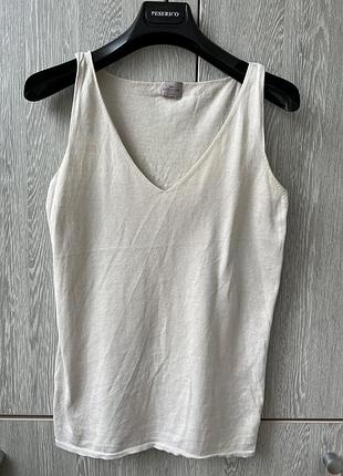 Майка s в стиле brunello cucinelli