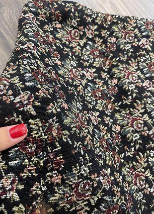 Юбочка в цветочек 4