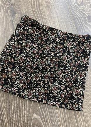 Юбочка в цветочек