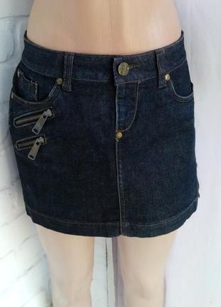 Дерзкая мини юбка terranova denim
