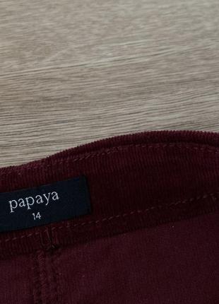 Вельветовая мини юбка papaya2 фото