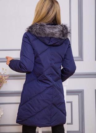 Женское пальто на синтепоне с капюшоном2 фото