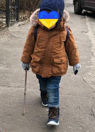 Демісезонна куртка парка єврозима