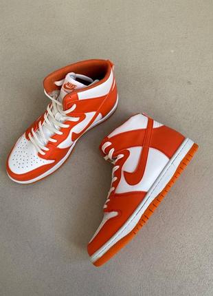 Кроссовки nike dunk hight syracuse5 фото