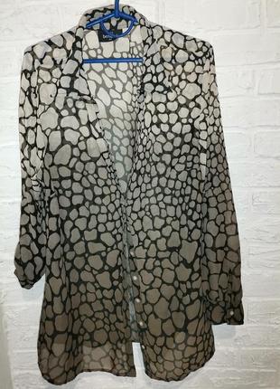 Шифоновая рубашка