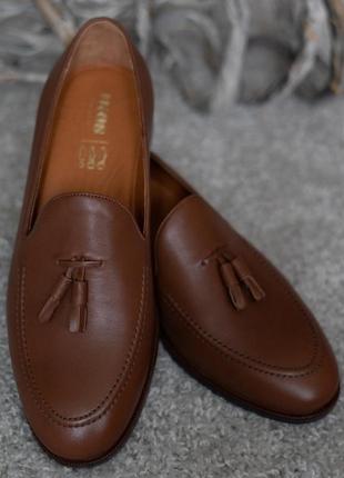 Чоловічі лофери  loafers ikos 348 brown мужские  лоферы