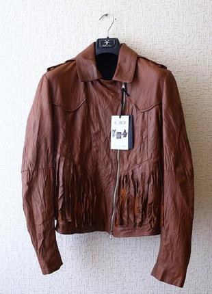 Кожаная куртка piero gabrieli (италия)