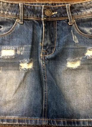 Джинсовая юбка