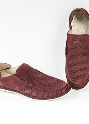 Чоловічі лофери  moccasins kadar l 361 bordo

мужские лоферы