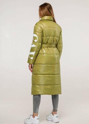 Зимова актуальна тепла куртка жіноча4 фото