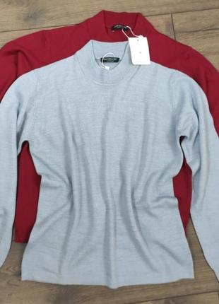 Свитер шерстяной серый, francesca dei размер м