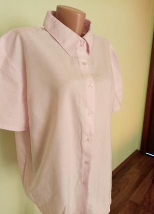 Блуза блузка блузочка з коротким рукавом сорочка