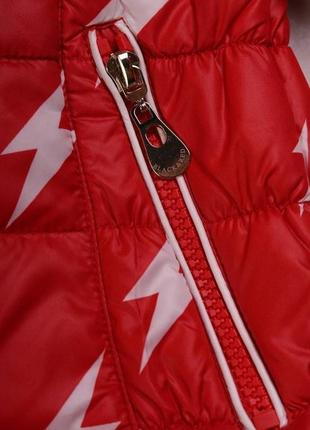Куртка , курточка осенняя с капюшоном для девочки , подростковая  красная синяя осенняя демисезонная3 фото