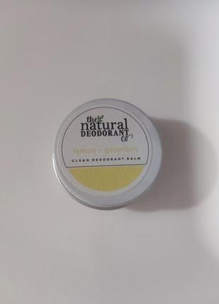 Натуральний дезодорант від the natural deodorant co