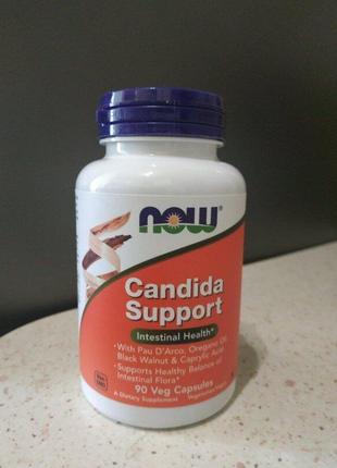 Now foods, candida support, 90 рослинних капсул2 фото