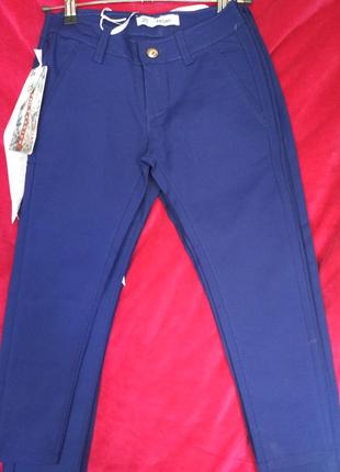 Котонові штани для дівчаток ( школа)