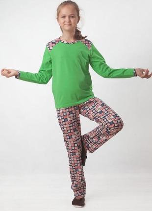 Дитяча піжама для дівчат  100% бавовна україна  вpg020