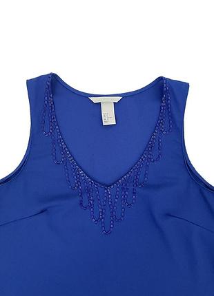 Топ со стеклярусом h&m, xs 2