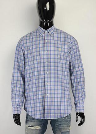 Бавовняна сорочка в клітинку