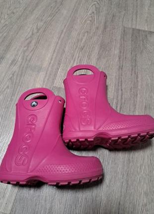 Сапоги crocs 28-29р