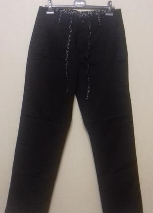 Guess by marciano брюки / штани повсякденні чорні розмір w30 l1 фото