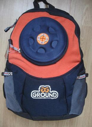 Рюкзак для підлітків ground (синьо оранжевий)
