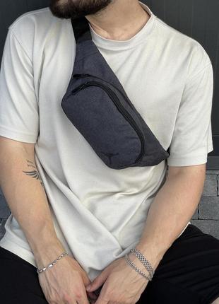 Бананка темно-серый меланж jordan