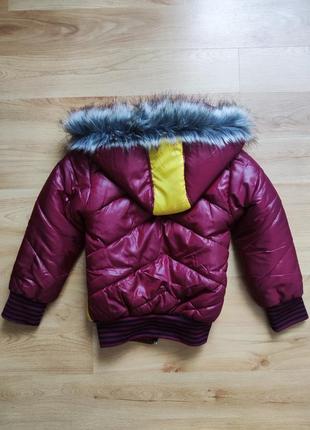 Тепла куртка для хлопчика на холодну осінь2 фото