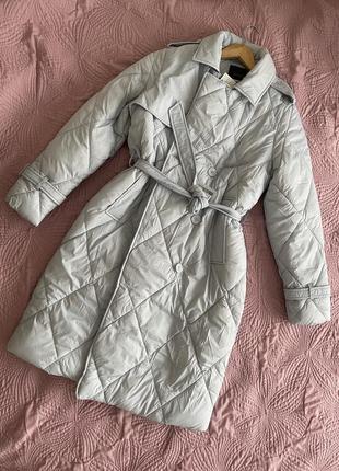 Женское стеганое пальто, женское пальто мохито5 фото