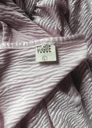 Vogue ніжно рожеве з сріблом плаття на бретельках9 фото