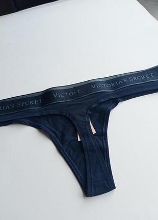 Victoria´s victorias secret виктория сикрет трусики стринги logo cotton thong panty10 фото