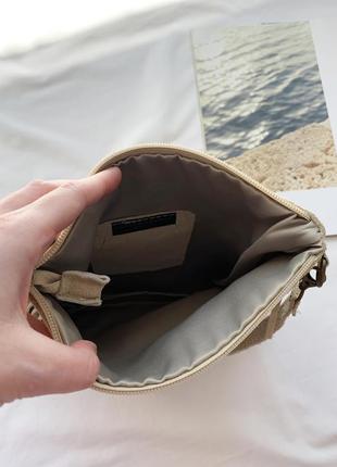 Сумка, сумочка, бахрома, з бахромою, натуральна замша, genuine leather6 фото