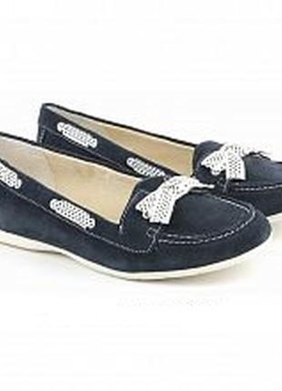 Туфли-мокасины ф. clarks р. 3 стелька 22, 5см