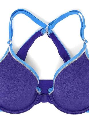 Спортивный бюстгальтер\бра от victoria's secret t-shirt bra front close lightly lined demi