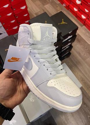 Nike jordan 1 retro light blue найк