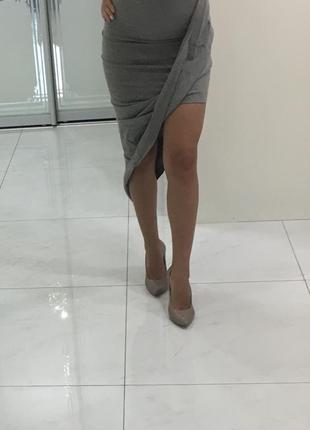 Трикотажная sexy юбочка