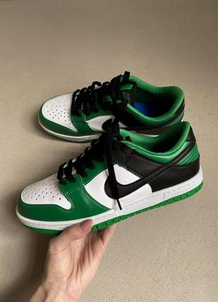 Кросівки чоловічі nike sb dunk low green/кроссовки мужские найк сб данк