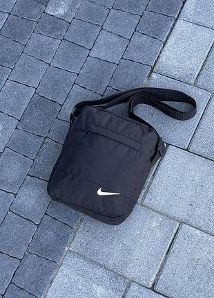 Чоловіча барсетка jordan nike чорна, сумка через плече пума