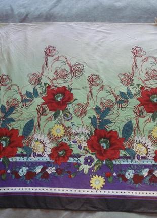 Хустка з маками ashma