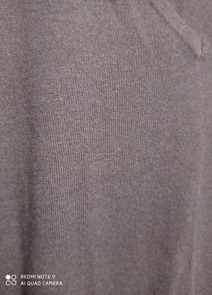 0 шерстяной  мериносовая шерсть нави пуловер темно-синий  меринос вовна меріносова вовняний6 фото