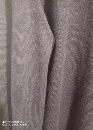 0 шерстяной  мериносовая шерсть нави пуловер темно-синий  меринос вовна меріносова вовняний8 фото