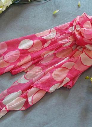 Шарфик у великий горох