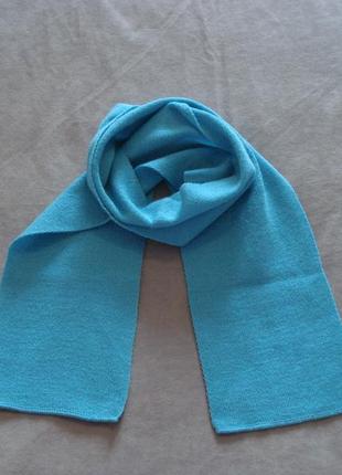 Голубой шарф