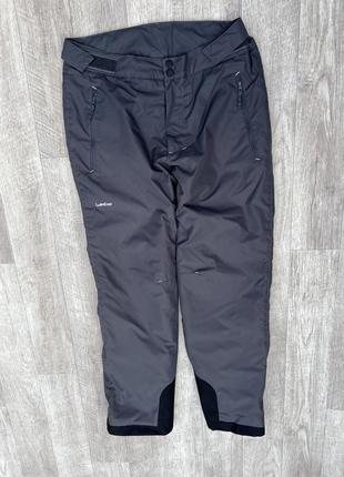Decathlon спортивные штаны тёплые лыжные s / m1 фото