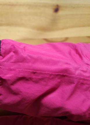 Комплект зимний комбинезон на девочку куртка полукомбинезон штаны со шлейками на шлейками lupilu10 фото