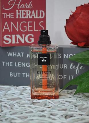 Туалетна вода detroit superdry для чоловіків (унісекс) 100 ml оригінал