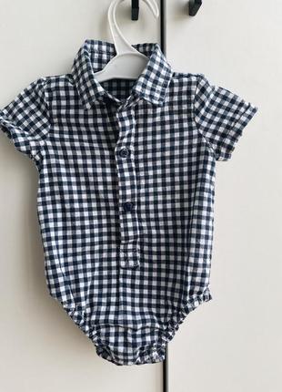 Бодік newborn, боді, сорочка, сорочечка, ромпер, 0-3 , 62 h&m hm